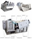 Filtre Pres Çamur Susuzlaştırma Makinesi Kıvrık Çamur Susuzlaştırma Sistemleri